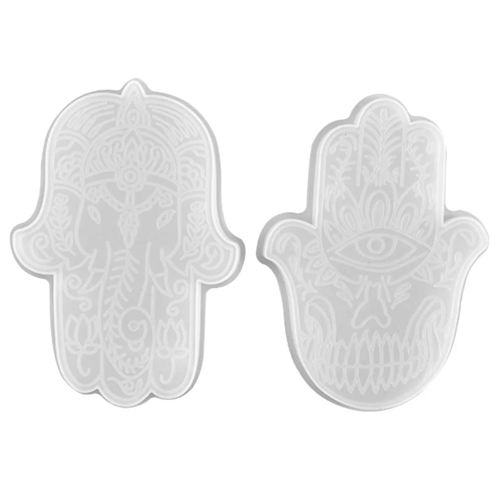 

Mold Silicone Diy Resin Tray Fatima Hamsa Jelly Evil Mould Hand Epoxy Bombs Bath Ashtray Palm Storage Eye