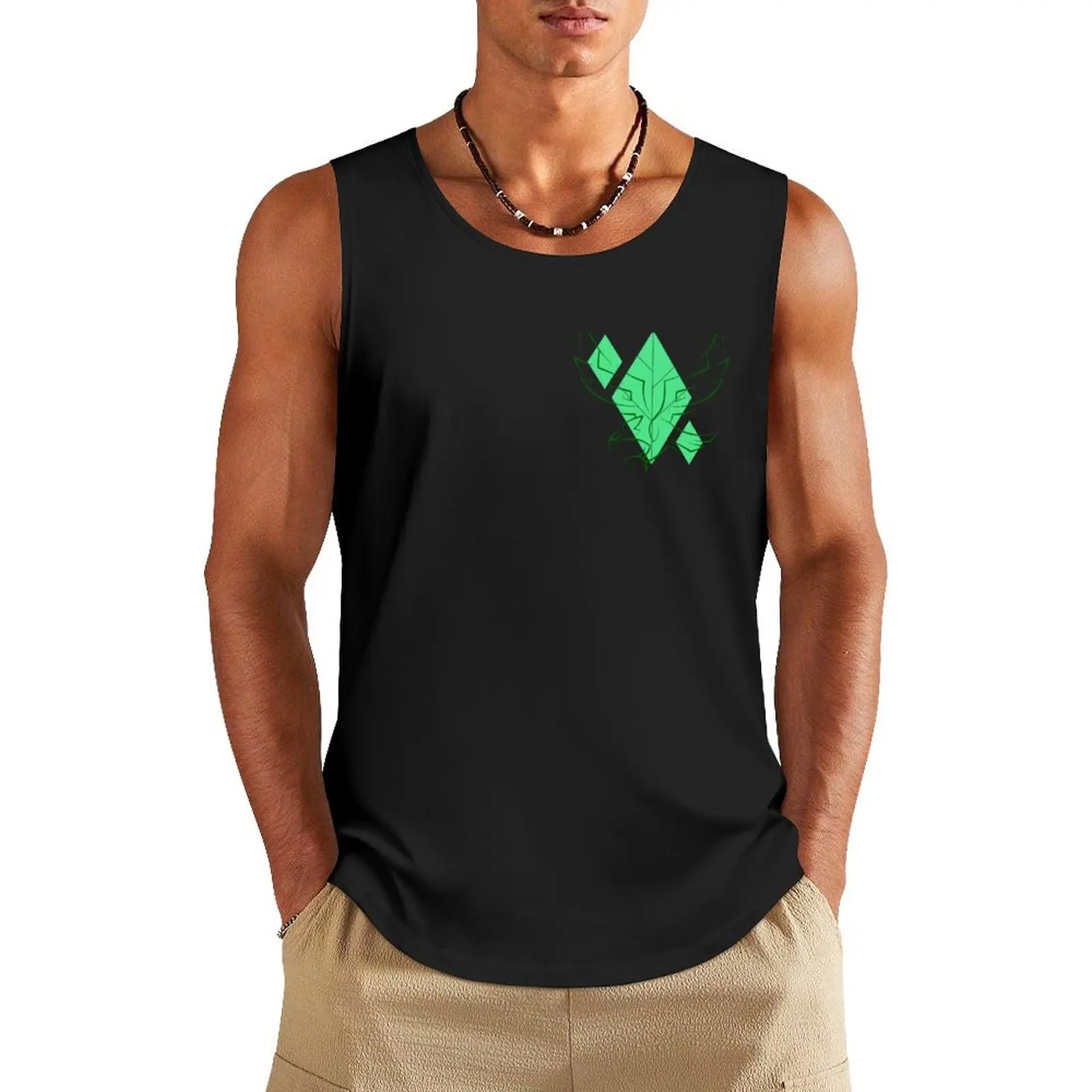 Alhaitham Vultur Volans Tank Top мужская футболка из хлопка