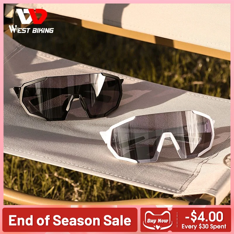 

Фотохромные спортивные очки, велосипедные очки для мужчин и женщин UV400, солнцезащитные очки, очки для улицы, очки для горного и дорожного велосипеда