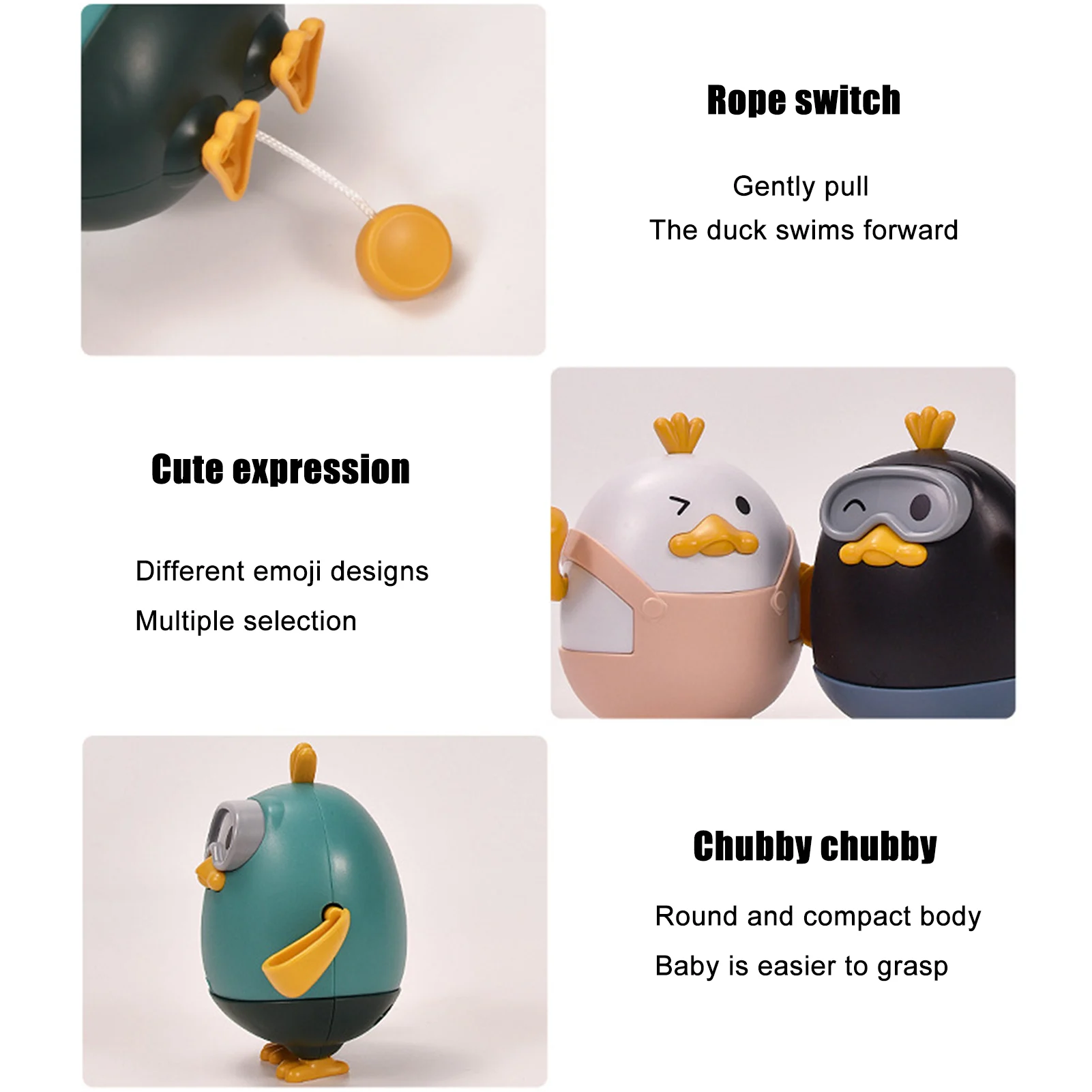 Bath Toys For Babies Cute Animal Clockwork Bathtub Swimming Pool Toy Water Toys For Toddlers Infant Kids Boys And Girls Pool