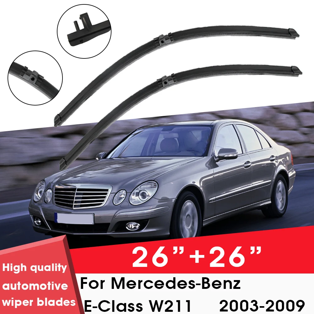 Щетка стеклоочистителя для Mercedes-Benz E-Class W211 2003-2009 26 &quot+ 26&quot лобовое стекло очистки
