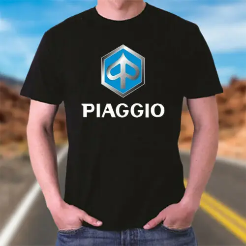

NEW IAGGIO Motorcycle Scooters Logo Men's T-Shirt