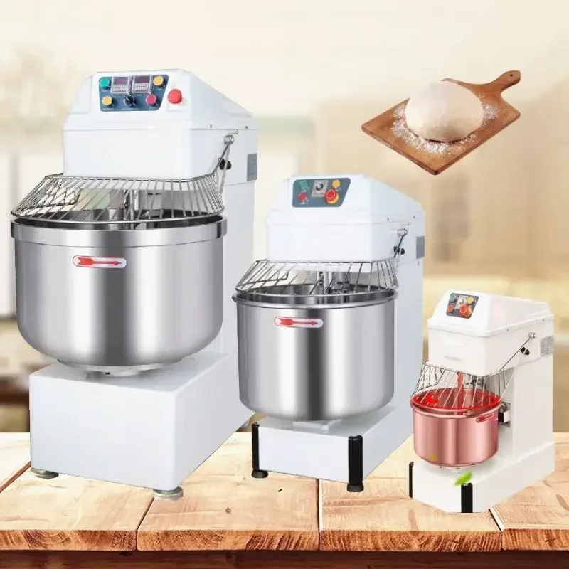 Вертикальный жесткий кухонный спиральный тестомешалка hs 150 л 60 50 10c 12 кг 15 5 30 120qt 110