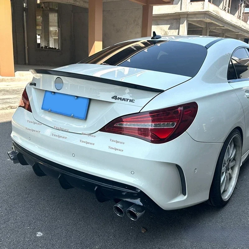 Высококачественный спойлер для заднего багажника из АБС-пластика Mercedes Cla C117 W117