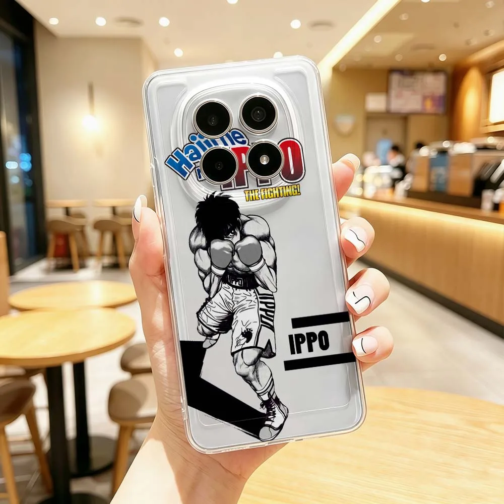Чехол для телефона с принтом комиксов Hajime No Ippo для Xiaomi POCO X7 X6 X5 F7 F6 F5 F4 M8 M6 C85 C71 Pro, прозрачный, защитный. (art.: 3920dce86d03a) - 3920dce86d03a