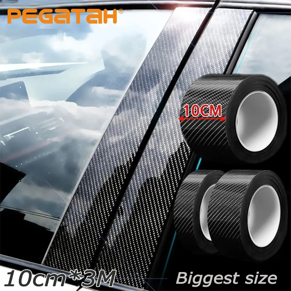 

3D Carbon Fiber Vinyl Wrap Film Glossy Black Matte Black Self Adhesive Vinyl Car Wrap Foil Sticker Console Computer Laptop Skin