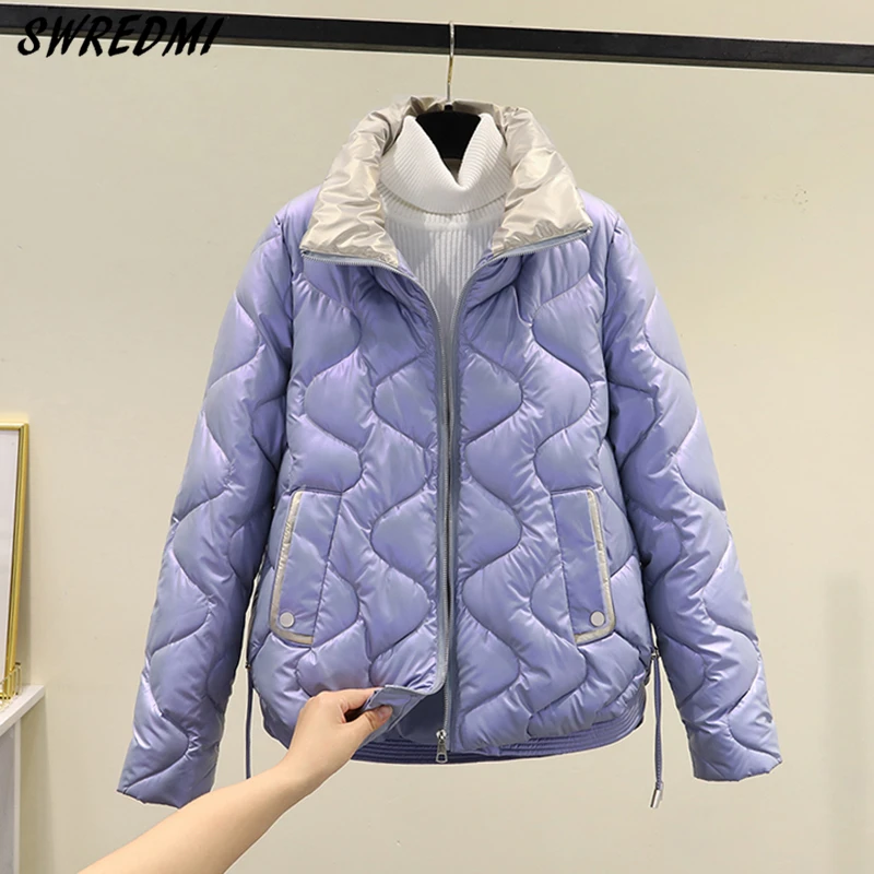 

Sweet Winter Parkas Women Students Fashion Jackets Drawstring Snow Wear Coat S-3XL Jaqueta Feminina SWREDMI