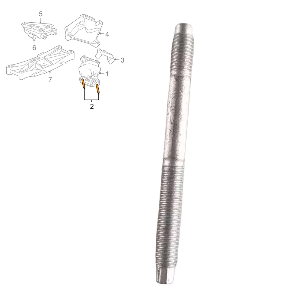 

1pc New For Chrysler For Dodge 05-10 6508025AA Engine Mount To Cradle Stud Metal Double Headed Studs Car Engine Parts