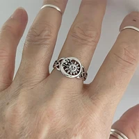 punk style mens womens greek mythology sun moon celtic knot rings fashion unisex metal rings anniversary party gift jewelry