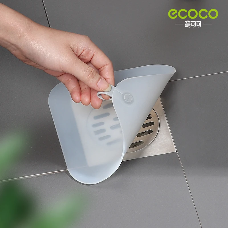 

ECOCO Floor Drain Deodorizer Silicone Pad Toilet Anti-odor Deodorant Sealing Cover Blocking Toilet Sewer Anti-return Odor Toilet