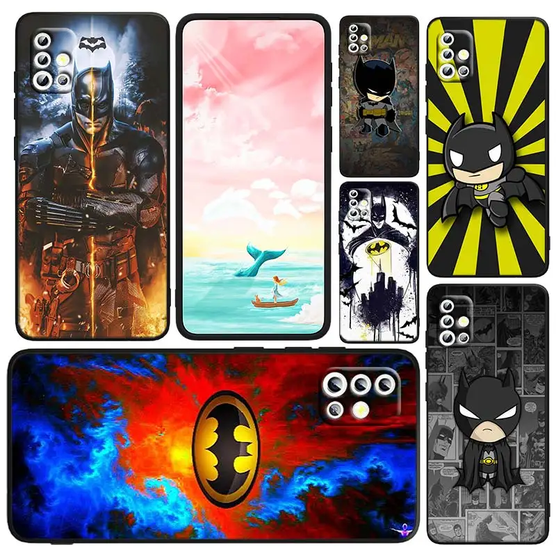 

Justice League Batman Heroes Phone Case For Samsung A73 A72 A71 A54 A53 A52 A51 A42 A33 A32 A23 A22 A21S A13 A04 A03 5G Black