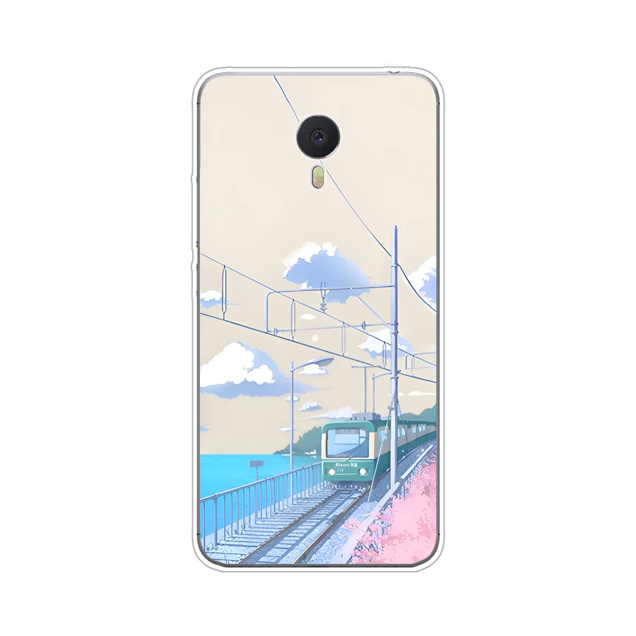 Фото Силиконовый чехол для meizu m3s m3 note m5 note, чехол s coque, бампер, задняя крышка, полная защита, мягкий ТПУ №3