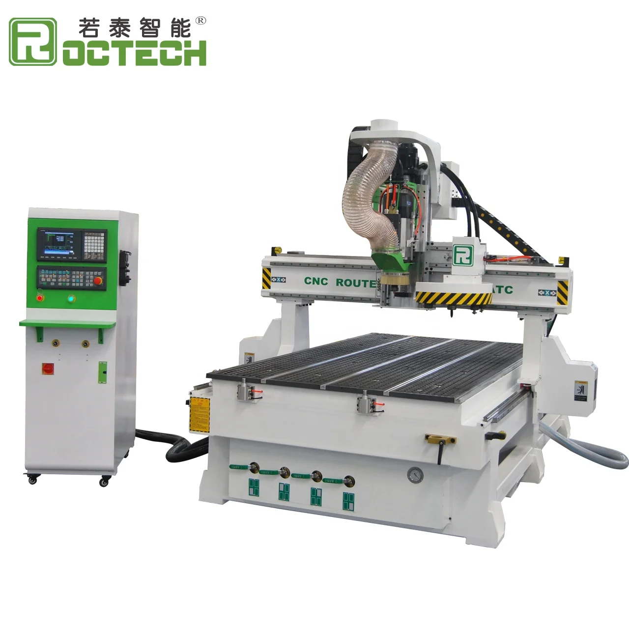 

Roctech Woodworking Cnc Router 1325 4*8ft Wood mdf door Foam 3 Axis ATC Cnc Milling Machine Price