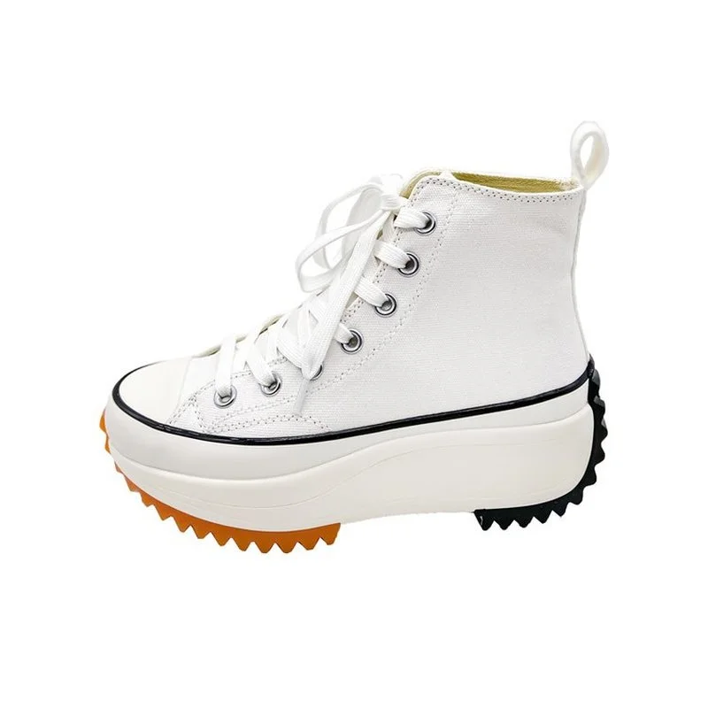 

Canvas women's shoes 2021 autumn platform women's shoes INS fashion brand women's sports shoes outdoor casual shoes 43 large
