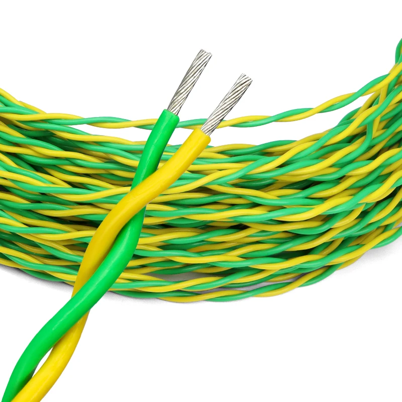 

Высокотемпературный провод AFS200, витая пара, луженая медь, FEP, красный/черный/синий/желтый