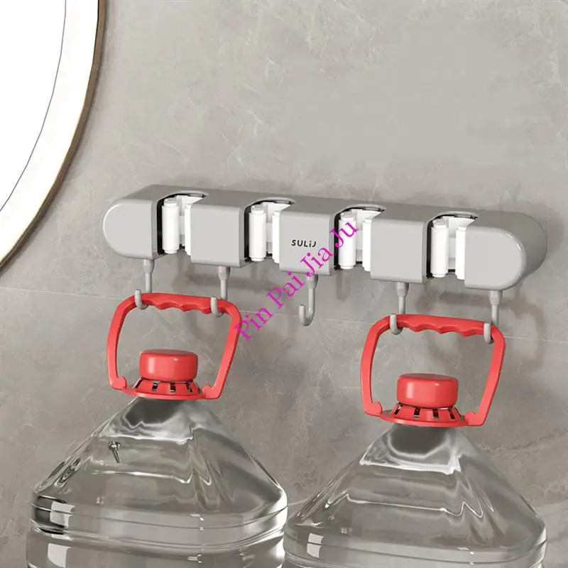 

Wall Mount Broom Organizer Mop Holder Hanger Garden Tool Organizers Storage Rack Garage Laundry Room Organizations Broom Holder