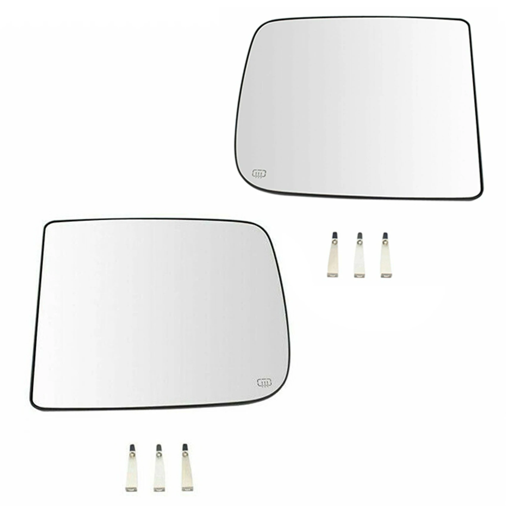 

1 пара, зеркальные стекла с подогревом для Dodge RAM 1500 2500 3500 2009-2020 68067726AA/68067727AA