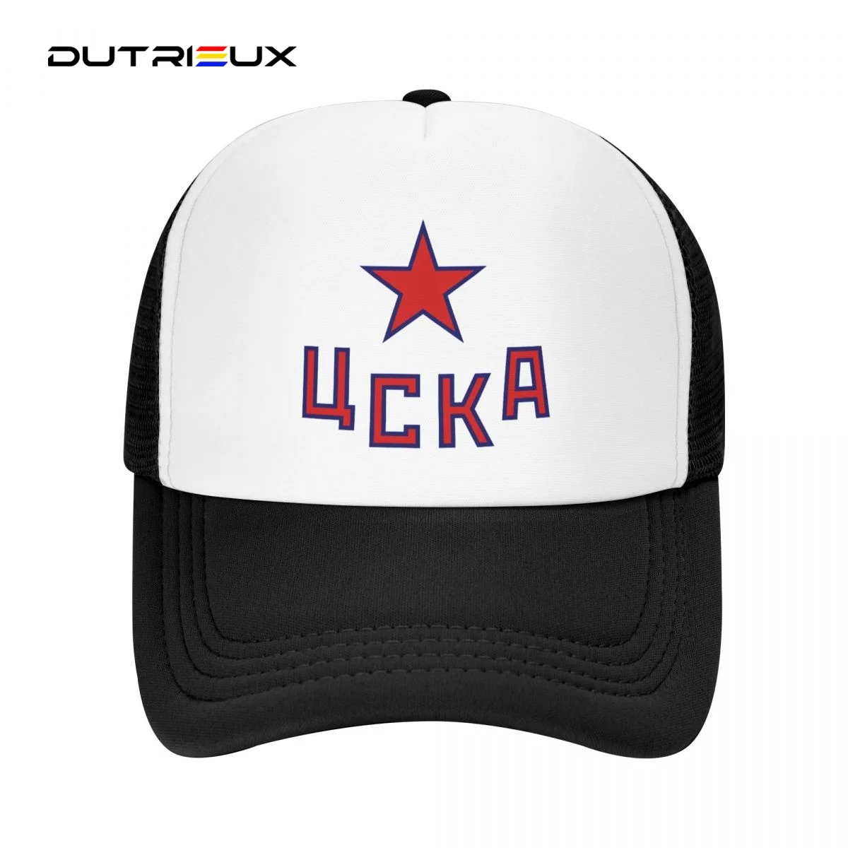 

Hc Cska Moscow Khl Russian Professional-Hockeyer Black Russia Logo 2023 Summer Women Men Mesh Baseball Cap Sunhat Hats Casquette