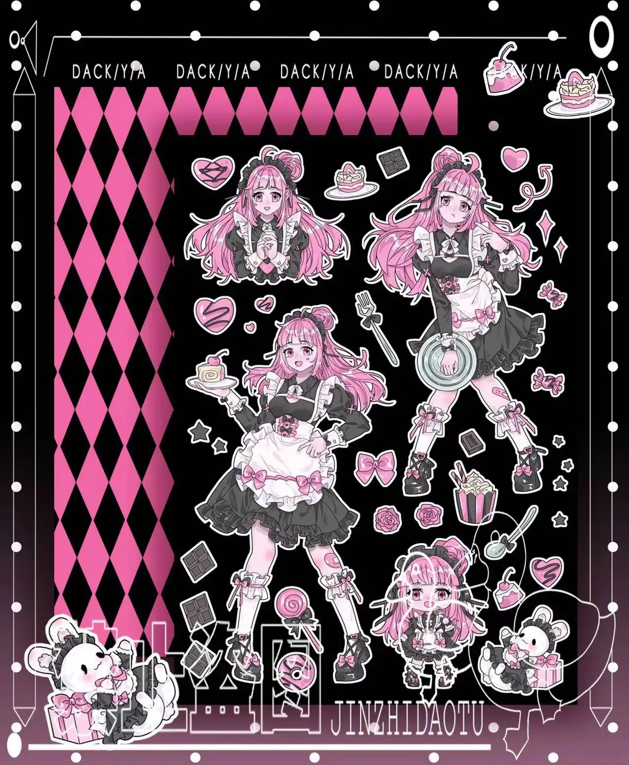 

Лазерные наклейки для телефона Y2K