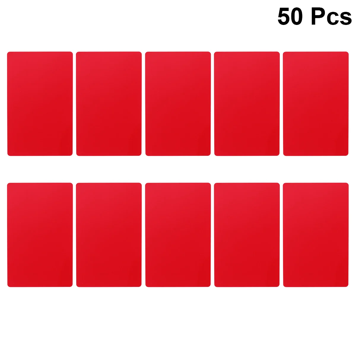 

50 шт. 0,2 мм тонкий цветной анодированный алюминий, деловой пустой гравер и ЧПУ гравировка доступны (красный)