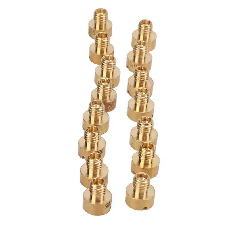 Карбюраторная главная сопла 88-150 Комплект карбюраторных сопел Carburetor Jet Kit для Mikuni N100 604 VM22 VM24 VM26 VM30 Jets on.