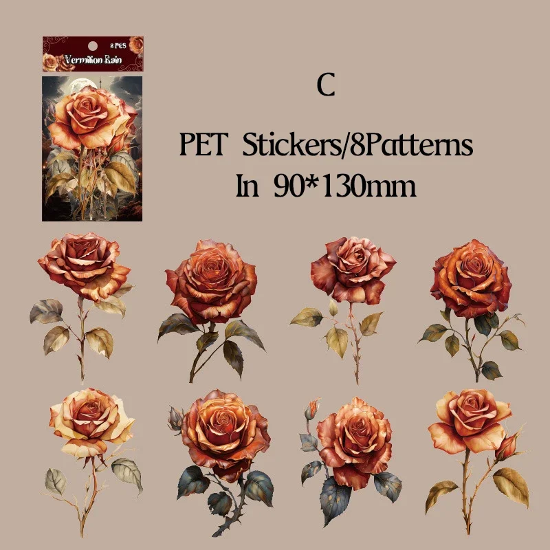 

Journamm наклейки Роза