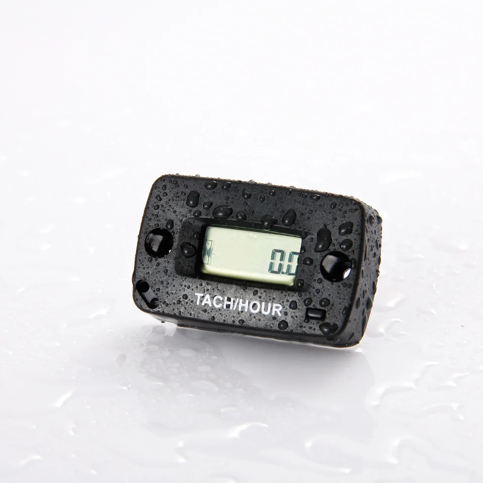

Цифровой счетчик часов с ЖК-дисплеем для велосипеда мотоцикла квадроцикла снегоход Морская Лодка двигателя не тахометр модель таймер