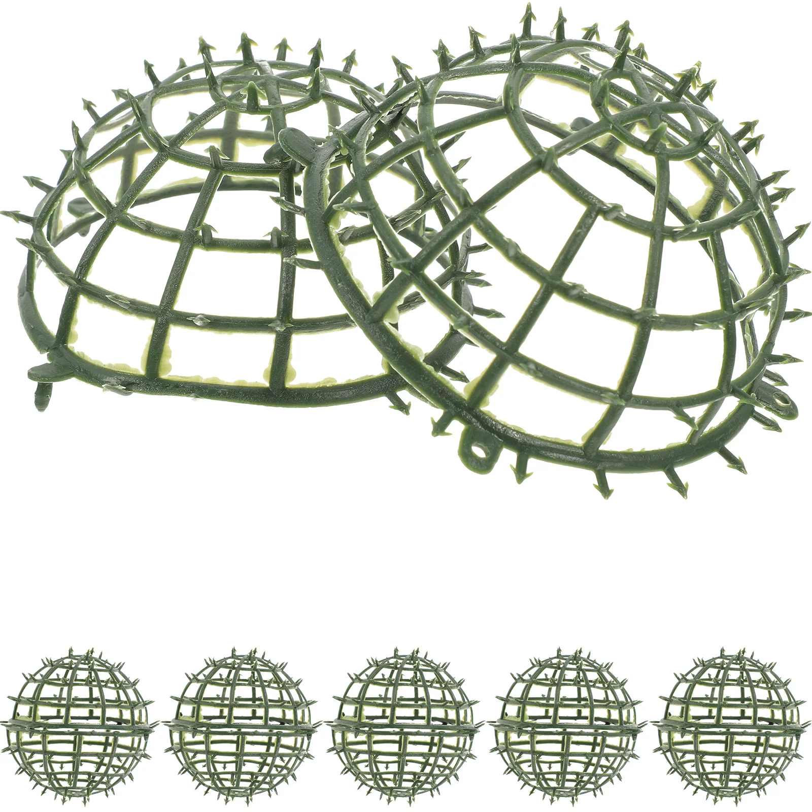 6 шт. цветочная композиция для растений травяной шар орнамент стойка из самшита