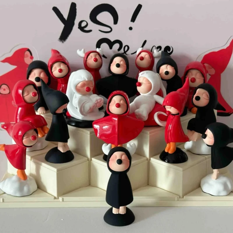 Фото Новинка! Оригинальный Huawei! Коллекционная фигурка Me Too Artist Series Blind Box: Оригинальная художественная смоляная статуэтка для декора рабочего стола, подарок №1