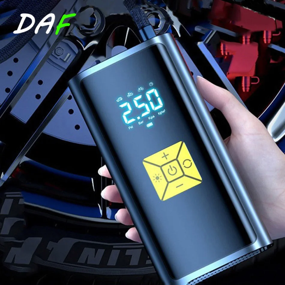 Pump 150 Psi Car Air Compressor For Auto Car Motorcycles Bicycles