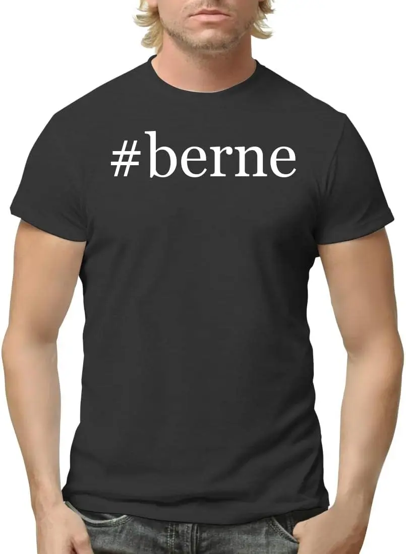 # Berne - Мужская футболка с коротким рукавом для взрослых хэштегом