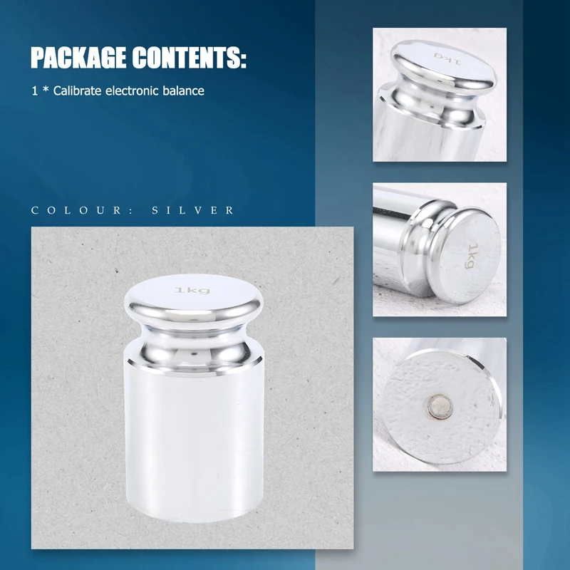 Калибровочный вес для цифровых весов AWS углеродистой стали хромированной