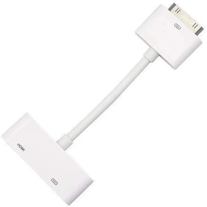 1080P Dock Connector to HDMI HDTV TV Adapter Cable for Apple iPad 2 3 iPhone 4 4S iPod
