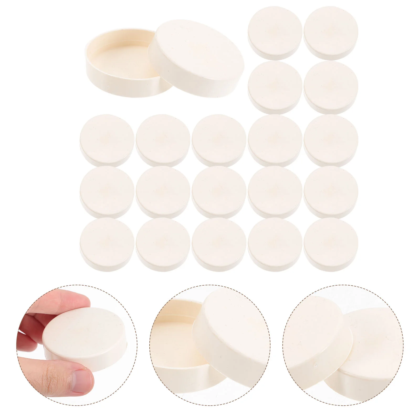 

50pcs Irrigation Outdoor Pipe Plug Sprinkler Pipe Plug Sprinkler Pipe End Caps End Plugs For Round Holes