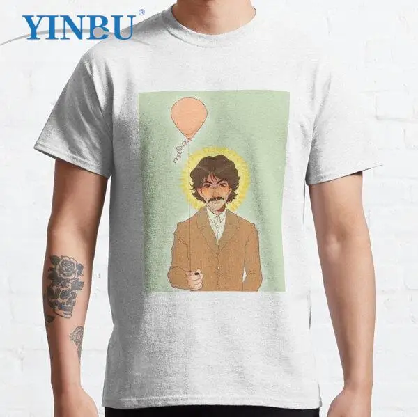 

MMT George graphic t shirt men fashion clothing new in 2023 streetwear tees