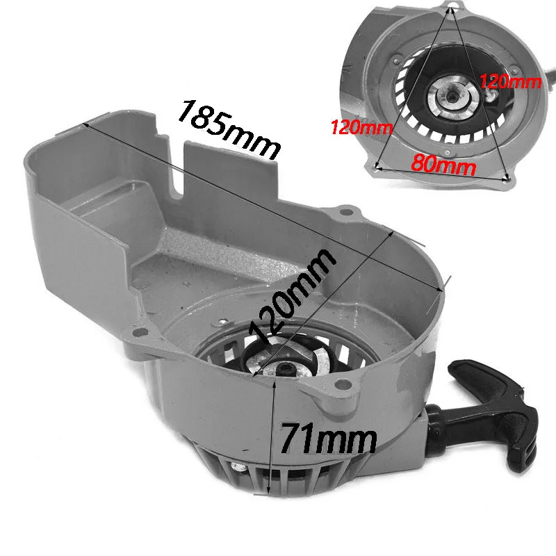 Новый алюминиевый пусковой стартер карманные мини-велосипеды квадроциклы 49cc