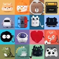 3d cartoon airpods case for apple airpods 3 pro 1 2 cute animal airpods cover for apple airpods pro 1 2 3 case charging box