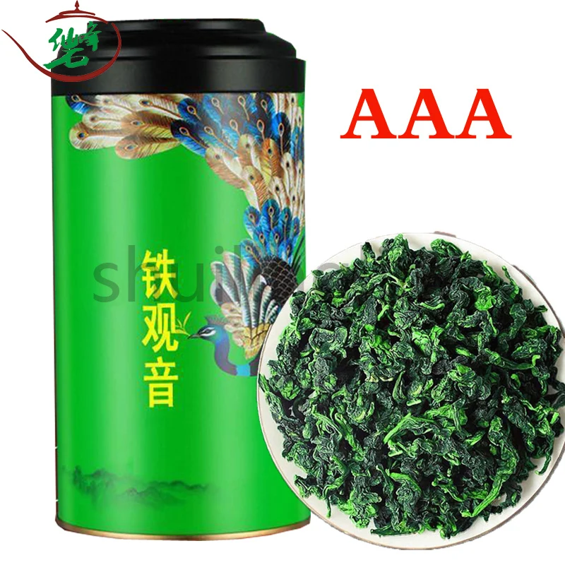 

2022 China AAA Oolong Tieguanyin Superior Tie Guan Yin Tea Organic Green Oolong Tea Weight Lose Tea 250g 500g Gift box