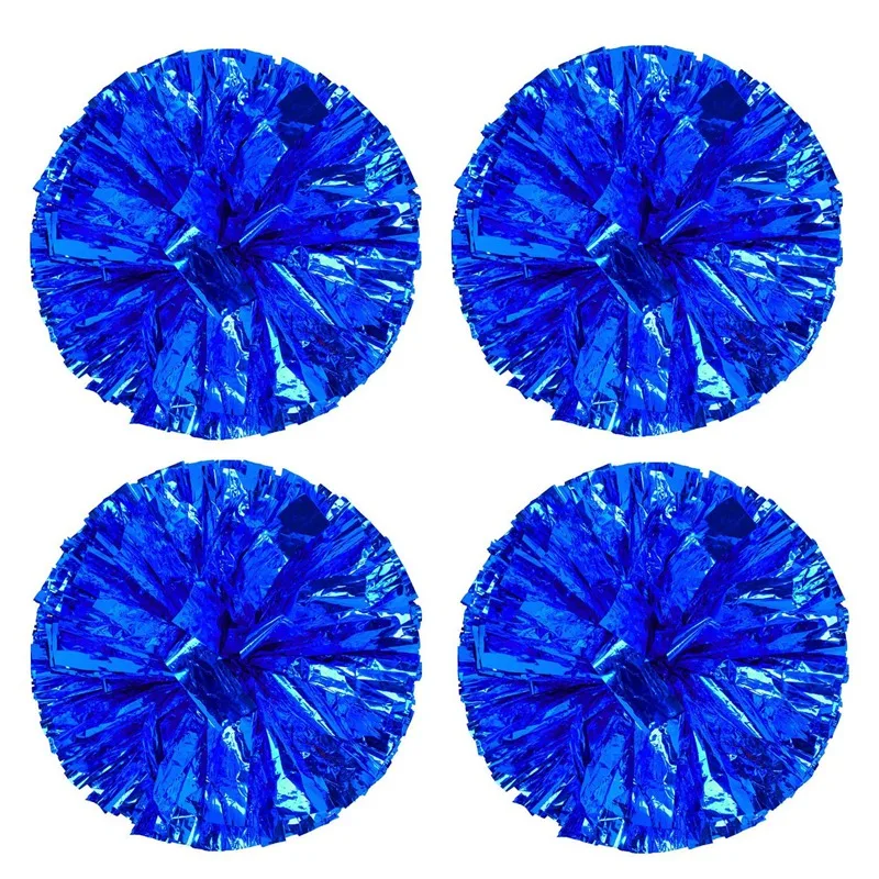 

4 Pack Pom Poms Cheerleading Cheerleader Pom Poms For Basketball Football Etc Sports Team Spirit Cheering