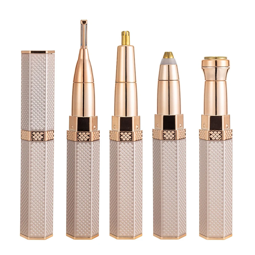 4 In 1 Electric Hair Removel Shaver for Women Eyebrow Trimme