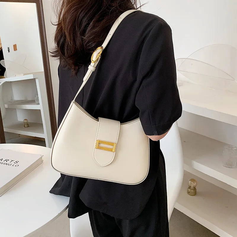 

Fashion All-match Women's Bag New Crocodile Pattern PU Leather Tote Shoulder Bags for Women 2022 Trendy Texture Zipper Handbags
