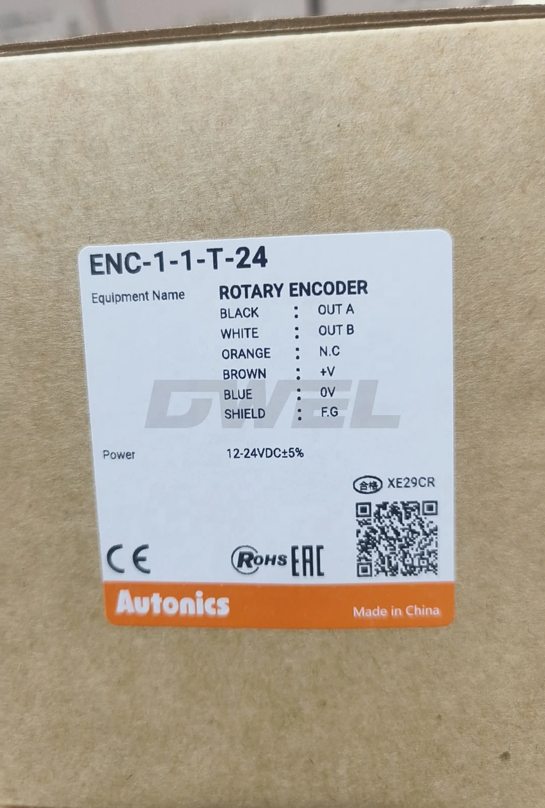 Оригинальный поворотный энкодер серии AUTONICS ENC ENC-1-1-T-24 ENC-1-2-T-24 ENC-1-3-T-24 ENC-1-5-T-24 ENC-1-1-N-24