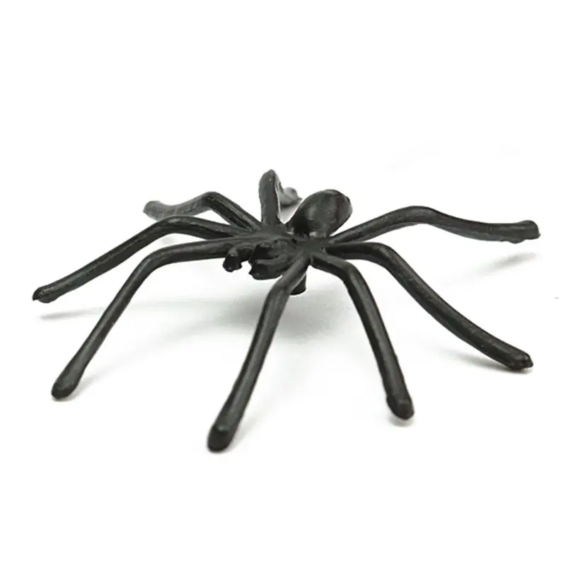 

20Pc Halloween Fake Spider Joking Toy Party Prop Insects Decor