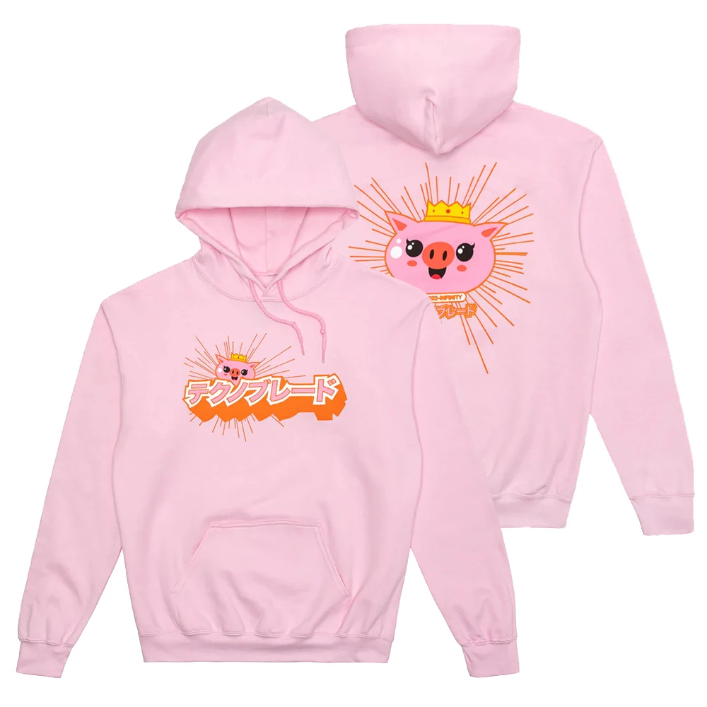 

Technoblade Merch TEKUNOBUREDO Hoodie Long Sleeve Women Men Sweatshirt Game Rip Technoblade Never High Quality