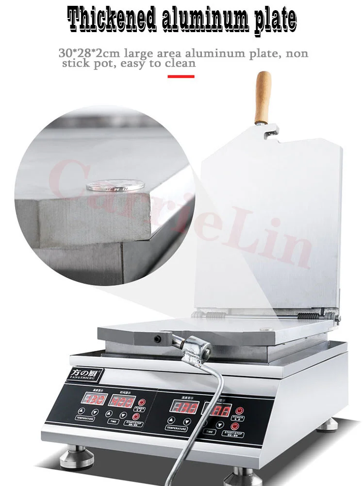 220 В 110 машина для приготовления тортов с ископаемыми краями Коммерческая Senbei