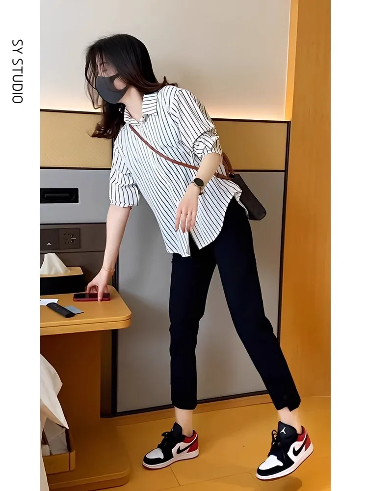 Комплект повседневной одежды в стиле соляной системы корейские универсальные