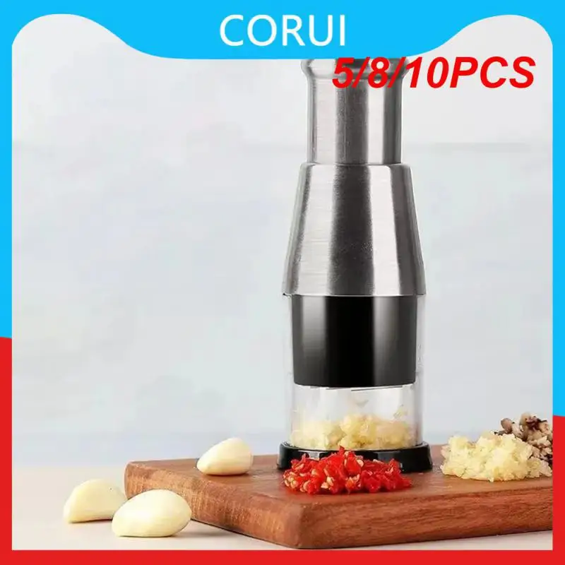 

5/8/10PCS A Garlic Press Durable Multifunctional Garlic Grinder Home Creative Manual Garlic Crusher Kitchen Accessories Gadget
