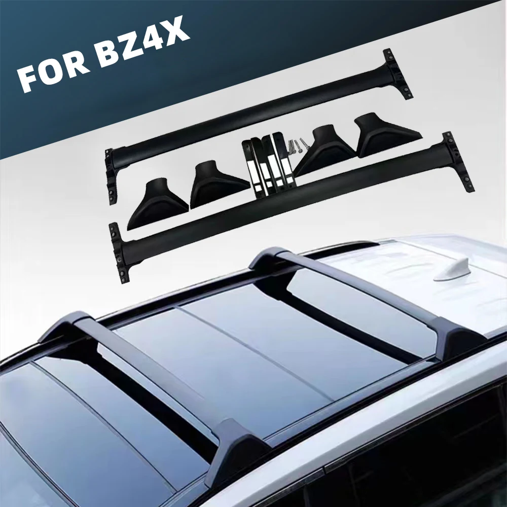 

2 шт. алюминиевые кровельные рейки поперечные рейки для 2023 2024 Toyota BZ4X