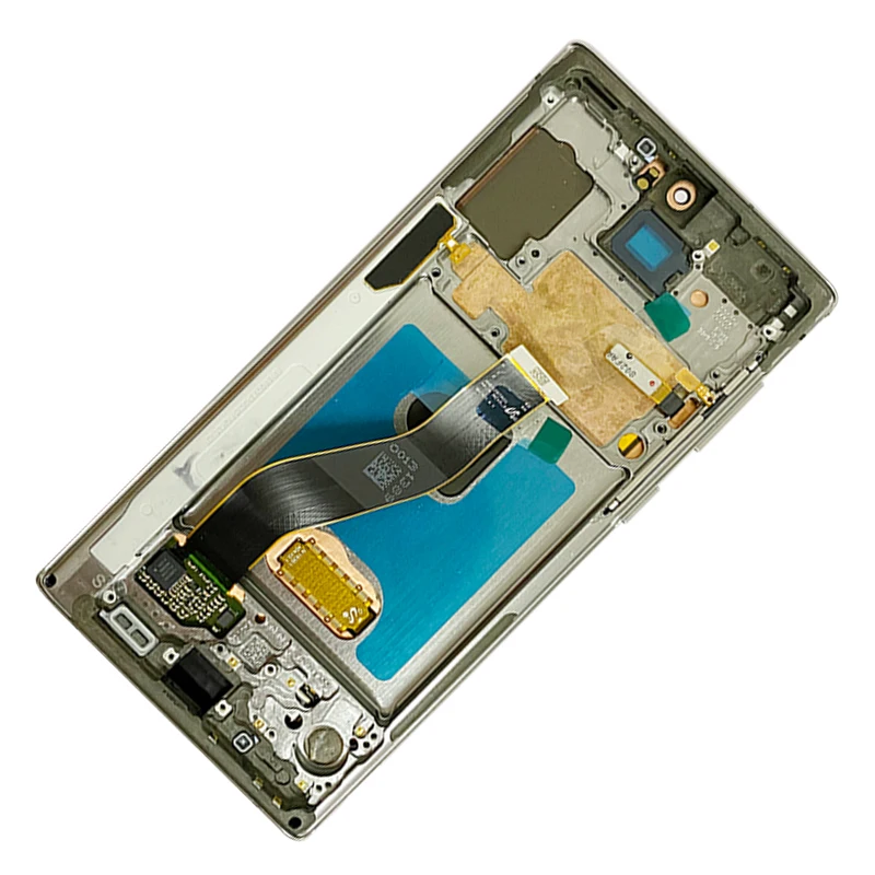 Cena Oryginalny N970F LCD Do SAMSUNG Galaxy Note 10 N970A N970N N9700 Wyświetlacz LCD Ekran Dotykowy 6.3 ''rama Digitizer Sm-note 10 LCD