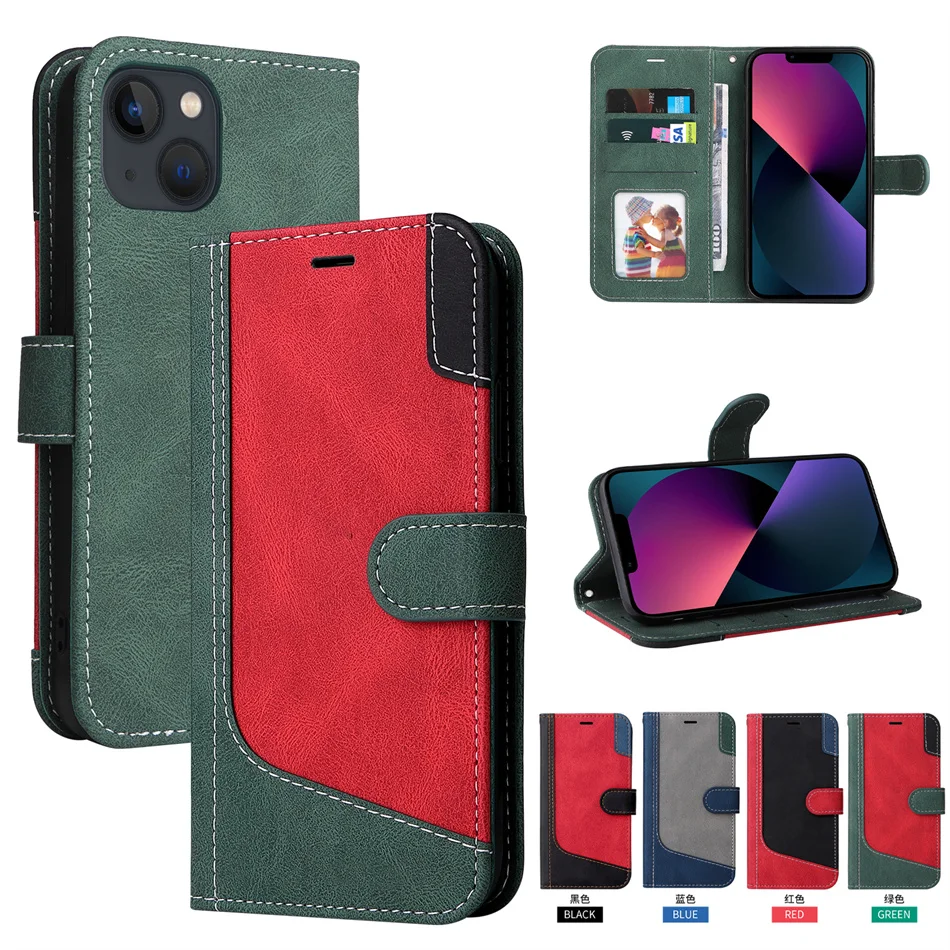 Кожаный чехол для Xiaomi Mi Poco M4 X3 NFC X4 11T 10T Redmi 9 Prime K30 K40 Pro, кошелек, фоторамка, магнитный замок, чехол P06G